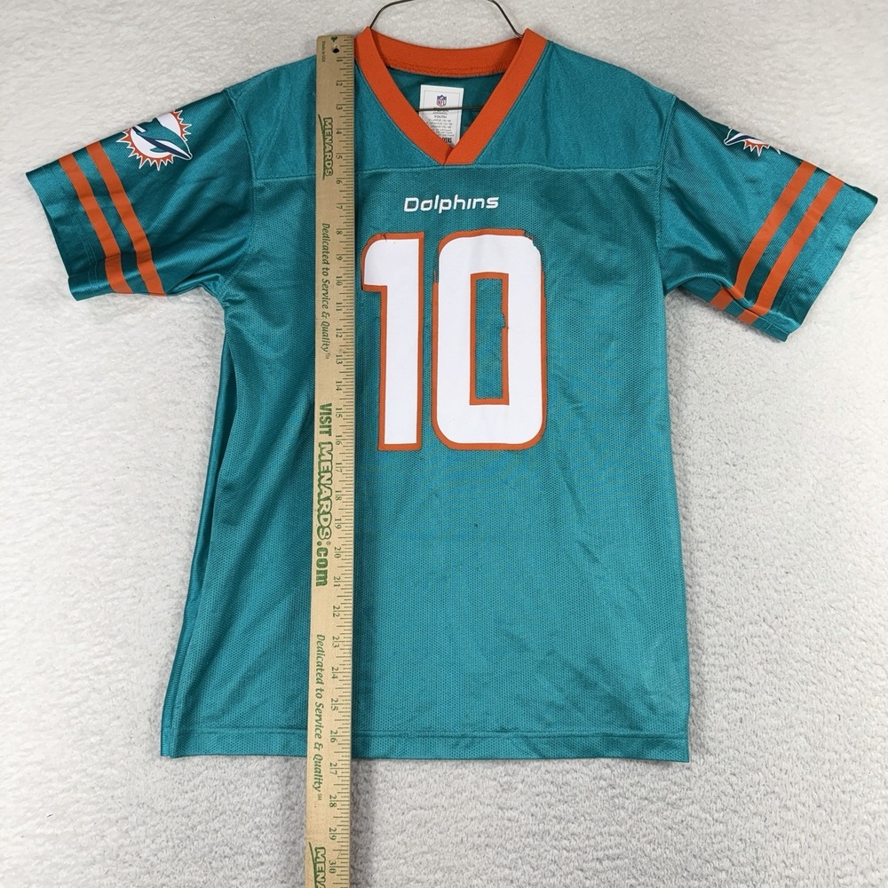 Nike NFL Miami Dolphins Tyreek Hill #10 Youth XL 16/18 Jersey Aqua Teal Play - Picture 3 of 9